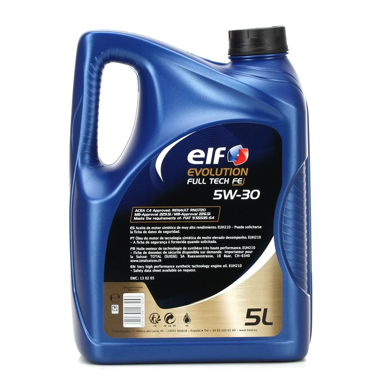 Elf Evolutıon Fulltech FE 5W30 5 Litre Motor Yağ