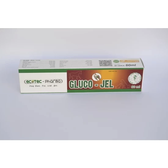 Ecotech Ecotec Pharma Gluco-Jel 60ML Kolajen Vitamin Onarıcı Jel