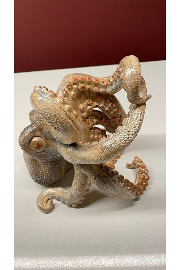 ahtapot şaraplık özel el yapımı decoratif ürün